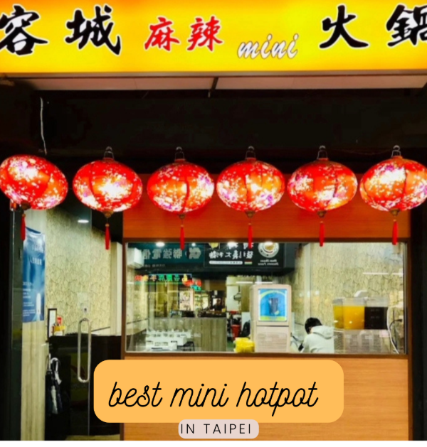 hidden gem local mini hotpot in Taipei